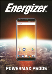 Energizer POWERMAX P600S Mode D'emploi