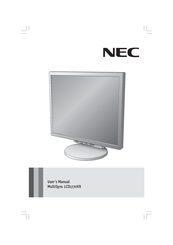 NEC MultiSync LCD1770VX Mode D'emploi