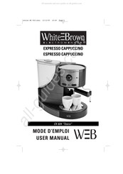 White&Brown Tosca EX 824 Mode D'emploi