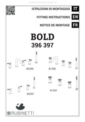 IB RUBINETTI BOLD B2397 Notice De Montage