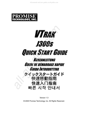 Promise Technology VTRAK J300S Guide De Démarrage Rapide