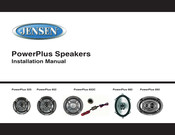 Jensen PowerPlus 652 Instructions D'installation