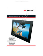Braun DigiFrame 1570 Mode D'emploi