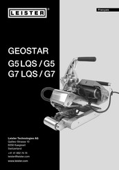 Leister GEOSTAR G7 LQS Manuel D'utilisation