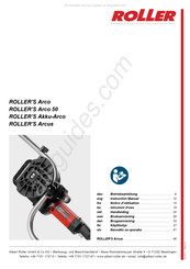 Roller Akku-Arco Notice D'utilisation