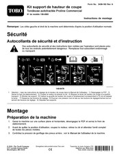 Toro Proline Commercial 139-4063 Instructions De Montage