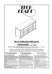 Tech Craft SHK6428E Instructions De Montage