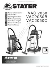 stayer VAC 2050 Instructions D'emploi