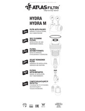 Atlas Filtri HYDRA M Notice De Montage, D'utilisation Et D'entretien