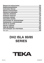 Teka DH2 ISLA 80 Serie Manuel D'instructions