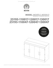 Bestar 25193-120047 Instructions D'assemblage
