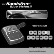 Mr Handsfree Blue Vision II Mode D'emploi