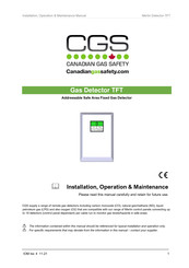 CGS Merlin GDP2 Installation, Fonctionnement Et Entretien