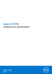 Dell Inspiron 13 5310 Configuration Et Caractéristiques