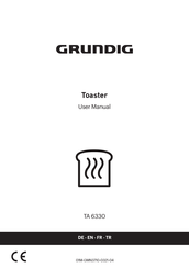 Grundig TA 6330 Mode D'emploi