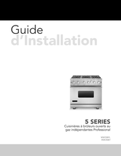 Viking Range VGIC5301 Guide D'installation