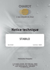 Charot STABILO Notice Technique