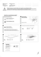 ETNA KI577ZT Instructions D'installation