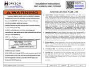 Horizon Global 65067 Instructions D'installation