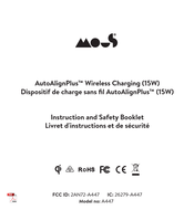 Mous AutoAlignPlus A447 Livret D'instructions