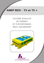 ANEP BOX TX Mode D'emploi