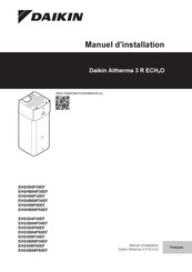 Daikin EHSX04P50EF Manuel D'installation