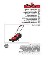 Grizzly Tools ERM 1231-2 G Traduction De La Notice D'utilisation Originale