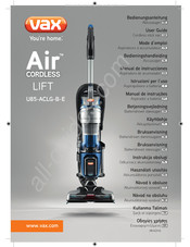 Vax Air CORDLESS LIFT U85-ACLG-B-E Mode D'emploi