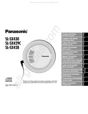 Panasonic SL-SX429C Mode D'emploi