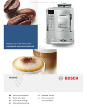 Bosch TES 502 Série Mode D'emploi