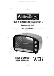White&Brown MF 215 Brownie Mode D'emploi