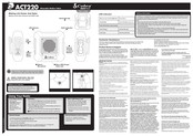 Cobra ACT220 Guide De L'utilisateur