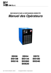 OMI DD280 Manuel De L'opérateur