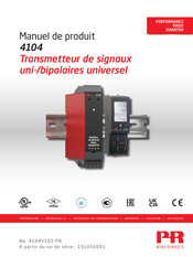 Pr Electronics 4104 Manuel De Produit