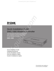 D-Link DWC-1000 Guide D'installation Rapide