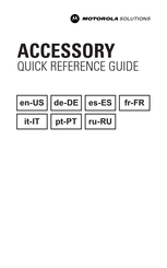 Motorola Solutions TC-610 Guide De Référence Rapide