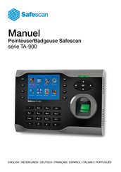 Safescan TA-900 Serie Manuel