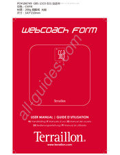 Terraillon WEBCOACH FORM Guide D'utilisation