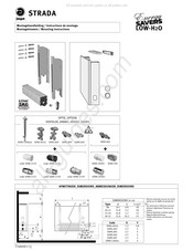 Jaga STRADA Instructions De Montage