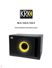 KRK Systems S10.4 Mode D'emploi