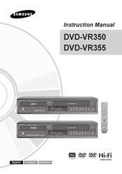 Samsung DVD-VR355 Manuel D'instructions