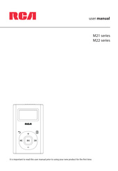 RCA M2104 Guide De L'utilisateur