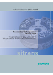 Siemens 7NG3214 Instructions De Service
