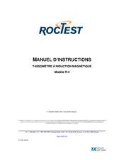 Roctest R-4 Manuel D'instructions