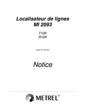 METREL MI 2093 Notice