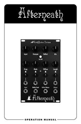 EarthQuaker Devices Afterneath Mode D'emploi