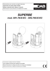 CAB SUPERBE SR1.76/E/EC Instructions De Montage