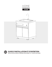 HOME REFINEMENTS JULIEN HR-ELSB32 Guide D'installation Et D'entretien