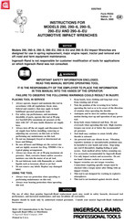 Ingersoll Rand 290-6-EU Notice