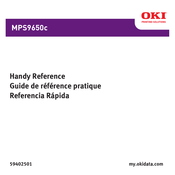 Oki MPS9650c Guide De Référence Pratique